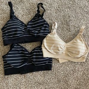 Maternity Nursing Bras (set of 3) - small
